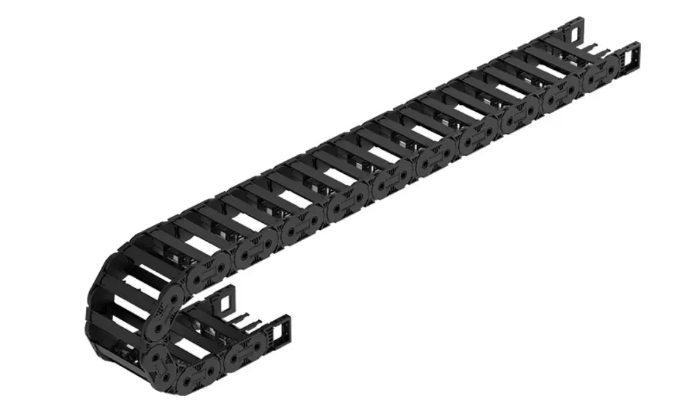 Flexible PFR plastic conduit tube designed for reliable cable protection against mechanical stress, abrasion, and environmental factors in industrial settings.