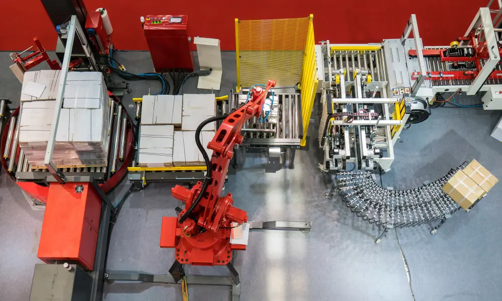 PIck & Place Robot with Conveyors